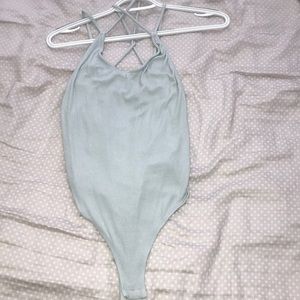 Baby blue L.A. Hearts Bodysuit Tanktop